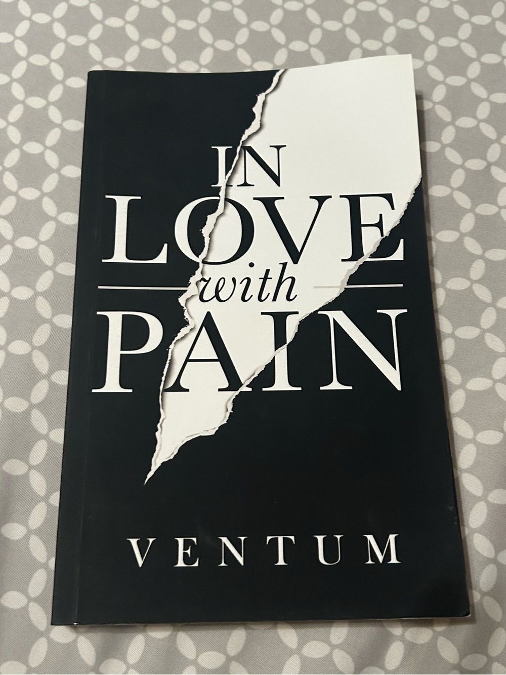 In Love With Pain Poetry Book by Ventum